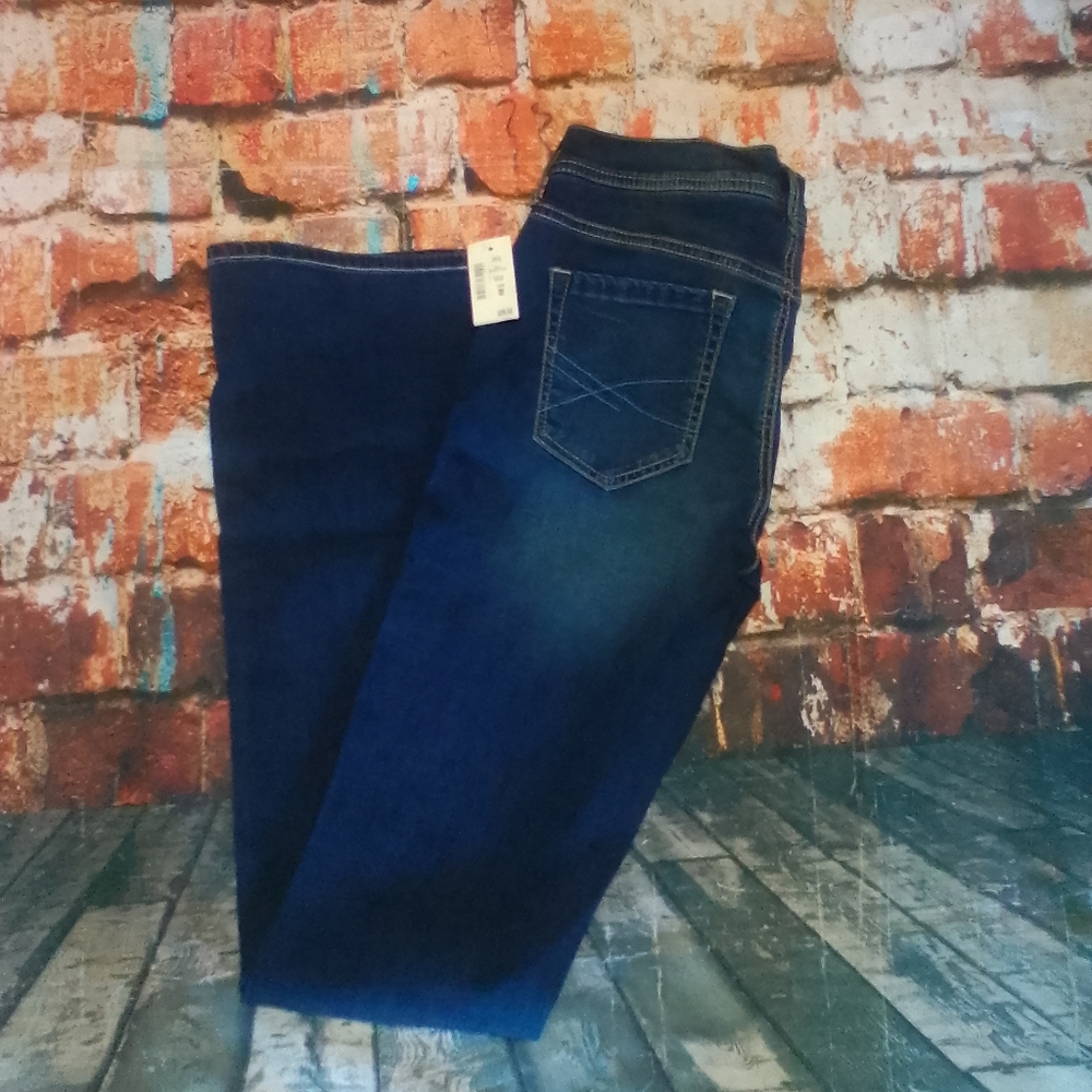 Aeropastle Women's Jeans Size 8 Long Boot Cut💙👢 NWT